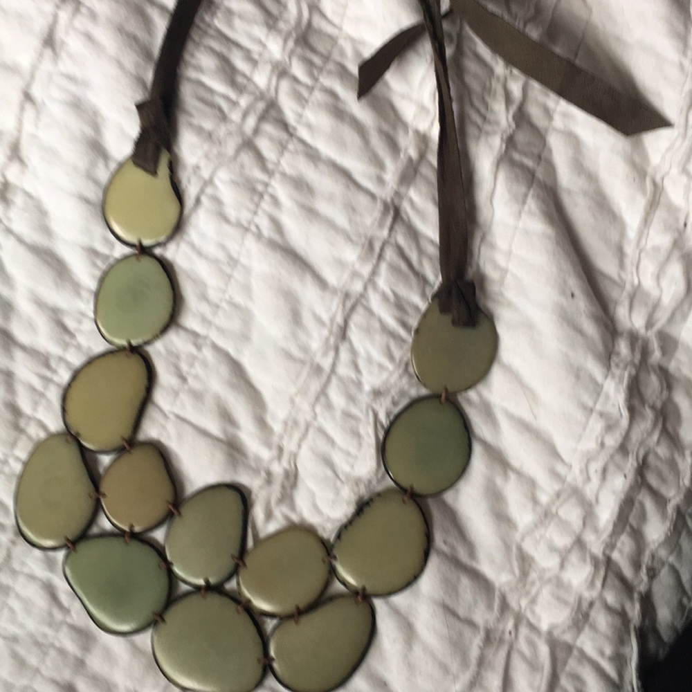 Anthropologie Stepping Stone Statement Necklace